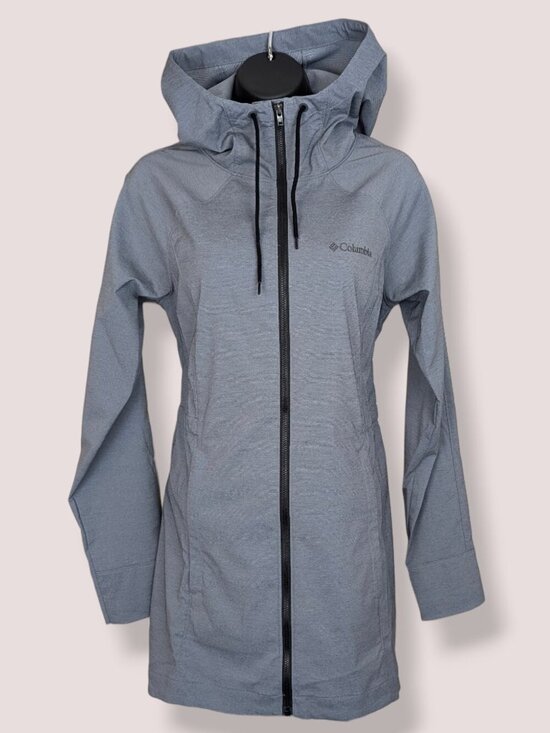 Columbia Sportswear Company Jackets & Blazers - Columbia Long Grey Soft Shell Jacket